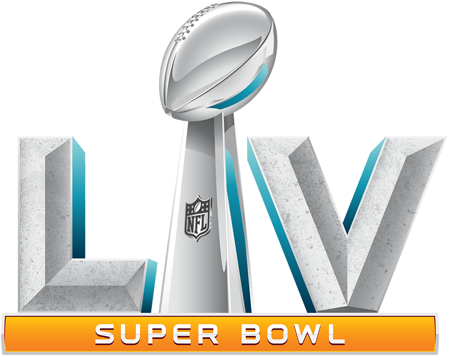 Super Bowl LV Primary Logo iron on transfers for clothing